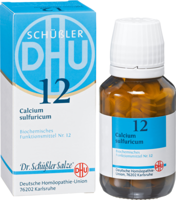 BIOCHEMIE DHU 12 Calcium sulfuricum D 12 Tabletten