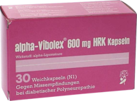 ALPHA VIBOLEX 600 mg HRK Weichkapseln