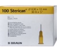 STERICAN Kanülen 30 G 0,3x12 mm