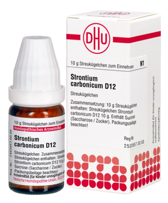 STRONTIUM CARBONICUM D 12 Globuli