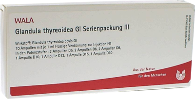 GLANDULA THYREOIDEA GL Serienpackung 3 Ampullen