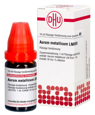 AURUM METALLICUM LM XVIII Dilution