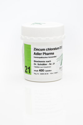 BIOCHEMIE Adler 21 Zincum chloratum D 12 Tabletten