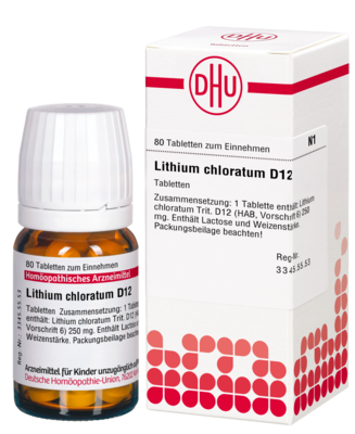 LITHIUM CHLORATUM D 12 Tabletten