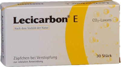 LECICARBON E CO2 Laxans Erwachsenensuppositorien