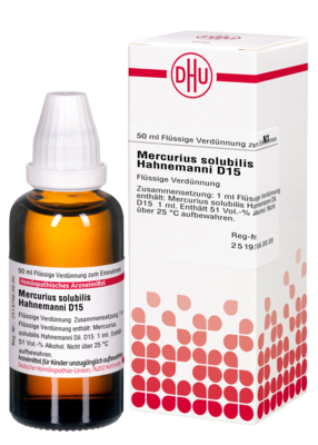 MERCURIUS SOLUBILIS Hahnemanni D 15 Dilution