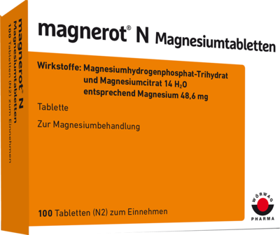 MAGNEROT N Magnesiumtabletten