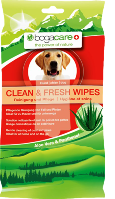 BOGACARE CLEAN & FRESH Wipes Hund