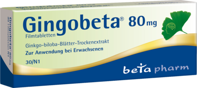 GINGOBETA 80 mg Filmtabletten