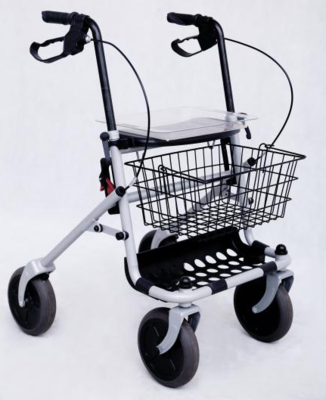 ROLLATOR Alu Actimo silber