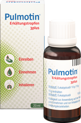 PULMOTIN Erkältungstropfen 3plus