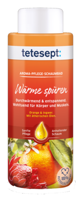 TETESEPT Aroma Pflege-Schaumbad Wärme spüren