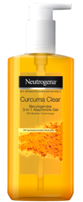 NEUTROGENA Curcuma Clear beruh.3in1 Abschmink-Gel